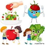 אוכל בריא לילדים